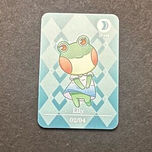 ACNH Lily Amiibo Card